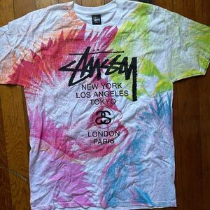 Vintage stussy dead stock all over print